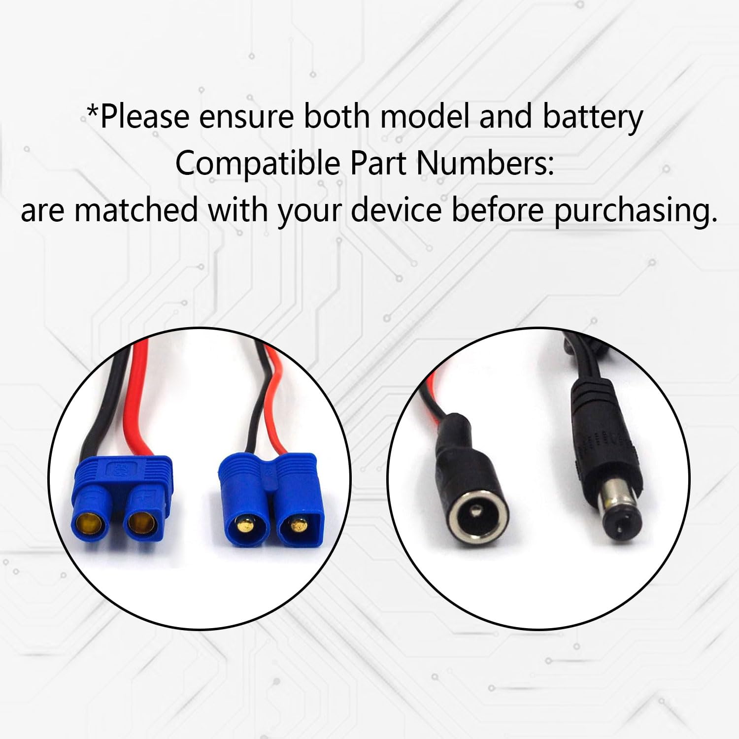 Amazon.com: (2-Pack) 7.2V 1500mAh Ni-MH Battery with EC3 Connector